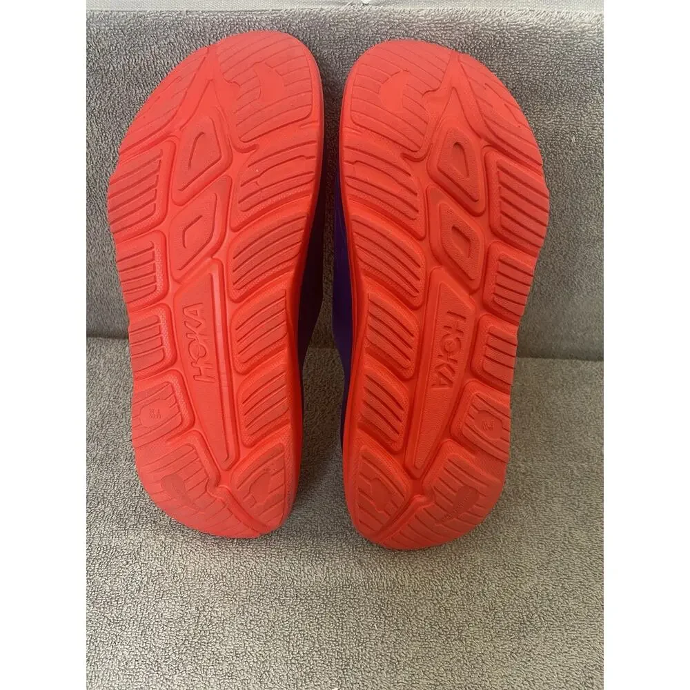 Hoka Ora Recovery Slide 3 Navy Blue/Orange Size Men 9, women's 11